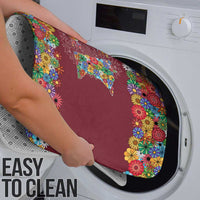 Home Sweet Home Minnesota Flower Christmas Bathroom Set Xmas Holiday Patterns - Wonder Print Shop