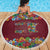 Home Sweet Home Minnesota Flower Christmas Beach Blanket Xmas Holiday Patterns - Wonder Print Shop