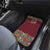 Home Sweet Home Minnesota Flower Christmas Car Mats Xmas Holiday Patterns - Wonder Print Shop