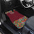 Home Sweet Home Minnesota Flower Christmas Car Mats Xmas Holiday Patterns - Wonder Print Shop