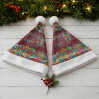 Home Sweet Home Minnesota Flower Christmas Santa Hat Xmas Holiday Patterns - Wonder Print Shop
