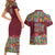 Home Sweet Home Minnesota Flower Christmas Couples Matching Short Sleeve Bodycon Dress and Hawaiian Shirt Xmas Holiday Patterns - Wonder Print Shop