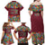 Home Sweet Home Minnesota Flower Christmas Family Matching Off Shoulder Maxi Dress and Hawaiian Shirt Xmas Holiday Patterns - Wonder Print Shop