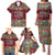 Home Sweet Home Minnesota Flower Christmas Family Matching Puletasi and Hawaiian Shirt Xmas Holiday Patterns - Wonder Print Shop