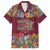Home Sweet Home Minnesota Flower Christmas Family Matching Puletasi and Hawaiian Shirt Xmas Holiday Patterns - Wonder Print Shop