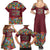 Home Sweet Home Minnesota Flower Christmas Family Matching Summer Maxi Dress and Hawaiian Shirt Xmas Holiday Patterns - Wonder Print Shop