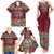 Home Sweet Home Minnesota Flower Christmas Family Matching Tank Maxi Dress and Hawaiian Shirt Xmas Holiday Patterns - Wonder Print Shop