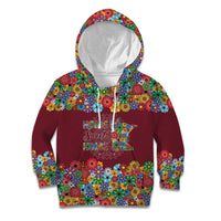 Home Sweet Home Minnesota Flower Christmas Kid Hoodie Xmas Holiday Patterns - Wonder Print Shop