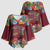 Home Sweet Home Minnesota Flower Christmas Kimono Sleeve Blouse Xmas Holiday Patterns - Wonder Print Shop