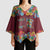 Home Sweet Home Minnesota Flower Christmas Kimono Sleeve Blouse Xmas Holiday Patterns - Wonder Print Shop