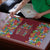 Home Sweet Home Minnesota Flower Christmas Puzzle Xmas Holiday Patterns - Wonder Print Shop