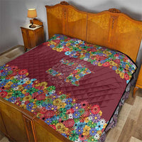 Home Sweet Home Minnesota Flower Christmas Quilt Xmas Holiday Patterns - Wonder Print Shop