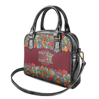 Home Sweet Home Minnesota Flower Christmas Shoulder Handbag Xmas Holiday Patterns - Wonder Print Shop