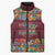 Home Sweet Home Minnesota Flower Christmas Sleeveless Puffer Jacket Xmas Holiday Patterns - Wonder Print Shop
