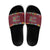 Home Sweet Home Minnesota Flower Christmas Slide Sandals Xmas Holiday Patterns - Wonder Print Shop