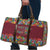 Home Sweet Home Minnesota Flower Christmas Travel Bag Xmas Holiday Patterns - Wonder Print Shop