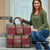 Home Sweet Home Minnesota Flower Christmas Travel Bag Xmas Holiday Patterns - Wonder Print Shop