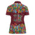 Home Sweet Home Minnesota Flower Christmas Women Polo Shirt Xmas Holiday Patterns - Wonder Print Shop