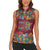 Home Sweet Home Minnesota Flower Christmas Women Sleeveless Polo Shirt Xmas Holiday Patterns - Wonder Print Shop