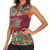 Home Sweet Home Minnesota Flower Christmas Women Sleeveless Polo Shirt Xmas Holiday Patterns - Wonder Print Shop