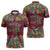 Home Sweet Home Minnesota Flower Christmas Zipper Polo Shirt Xmas Holiday Patterns - Wonder Print Shop