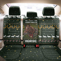 Horse All I Need For Christmas Christmas Back Car Seat Cover Xmas Holiday Patterns - Wonder Print Shop
