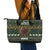 Horse All I Need For Christmas Christmas Leather Tote Bag Xmas Holiday Patterns - Wonder Print Shop