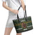 Horse All I Need For Christmas Christmas Leather Tote Bag Xmas Holiday Patterns - Wonder Print Shop