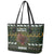 Horse All I Need For Christmas Christmas Leather Tote Bag Xmas Holiday Patterns - Wonder Print Shop