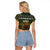 Horse All I Need For Christmas Christmas Raglan Cropped T Shirt Xmas Holiday Patterns - Wonder Print Shop