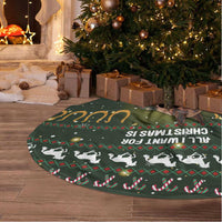 Horse All I Need For Christmas Tree Skirt Xmas Holiday Patterns - Wonder Print Shop