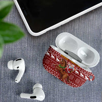 Horse Through The Snow Christmas Design AirPods Case Xmas Holiday Patterns - Wonder Print Shop
