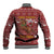 Horse Through The Snow Christmas Design Baseball Jacket Xmas Holiday Patterns - Wonder Print Shop