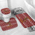 Horse Through The Snow Christmas Design Bathroom Set Xmas Holiday Patterns - Wonder Print Shop