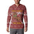 Horse Through The Snow Christmas Design Button Sweatshirt Xmas Holiday Patterns - Wonder Print Shop