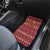 Horse Through The Snow Christmas Design Car Mats Xmas Holiday Patterns - Wonder Print Shop