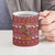 Horse Through The Snow Christmas Design Ceramic Mug Xmas Holiday Patterns - Wonder Print Shop