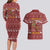 Horse Through The Snow Christmas Design Couples Matching Long Sleeve Bodycon Dress and Hawaiian Shirt Xmas Holiday Patterns - Wonder Print Shop