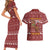 Horse Through The Snow Christmas Design Couples Matching Short Sleeve Bodycon Dress and Hawaiian Shirt Xmas Holiday Patterns - Wonder Print Shop