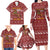 Horse Through The Snow Christmas Design Family Matching Long Sleeve Bodycon Dress and Hawaiian Shirt Xmas Holiday Patterns - Wonder Print Shop