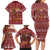 Horse Through The Snow Christmas Design Family Matching Long Sleeve Bodycon Dress and Hawaiian Shirt Xmas Holiday Patterns - Wonder Print Shop
