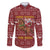 Horse Through The Snow Christmas Design Family Matching Long Sleeve Bodycon Dress and Hawaiian Shirt Xmas Holiday Patterns - Wonder Print Shop