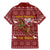 Horse Through The Snow Christmas Design Family Matching Mermaid Dress and Hawaiian Shirt Xmas Holiday Patterns - Wonder Print Shop