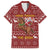 Horse Through The Snow Christmas Design Family Matching Off Shoulder Maxi Dress and Hawaiian Shirt Xmas Holiday Patterns - Wonder Print Shop