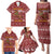 Horse Through The Snow Christmas Design Family Matching Puletasi and Hawaiian Shirt Xmas Holiday Patterns - Wonder Print Shop