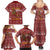 Horse Through The Snow Christmas Design Family Matching Summer Maxi Dress and Hawaiian Shirt Xmas Holiday Patterns - Wonder Print Shop
