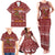 Horse Through The Snow Christmas Design Family Matching Tank Maxi Dress and Hawaiian Shirt Xmas Holiday Patterns - Wonder Print Shop