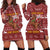 Horse Through The Snow Christmas Design Hoodie Dress Xmas Holiday Patterns - Wonder Print Shop
