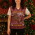 Horse Through The Snow Christmas Design Christmas Knitted V-Neck Vest Xmas Holiday Patterns - Wonder Print Shop