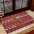 Horse Through The Snow Christmas Design Rubber Doormat Xmas Holiday Patterns - Wonder Print Shop
